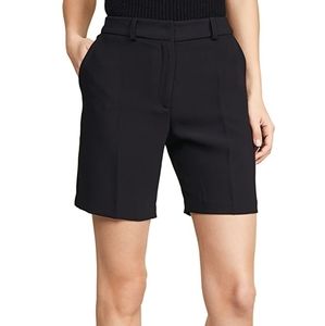 Amanda Uprichard Aberdeen Bermuda Shorts Black